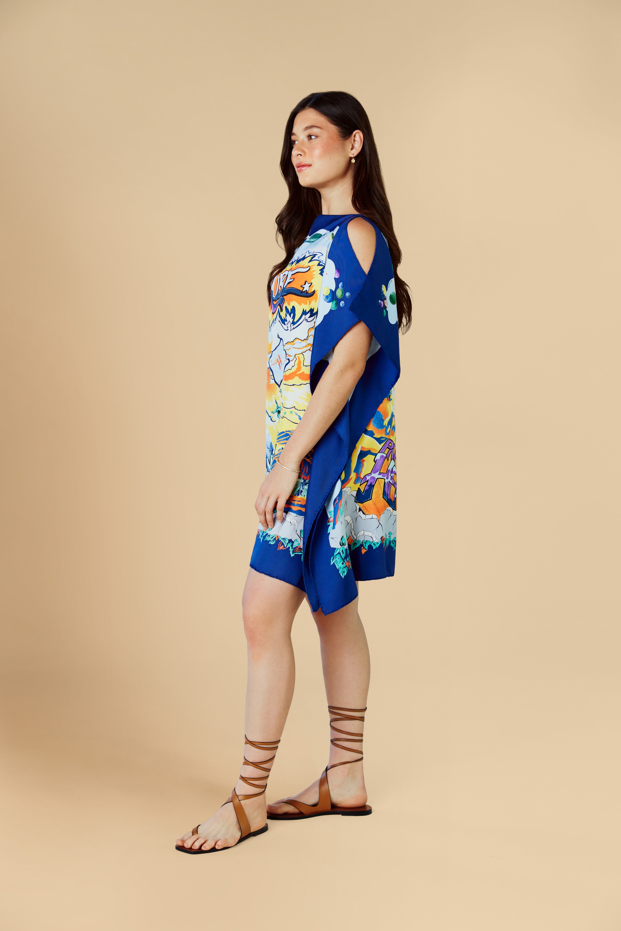 The Alfee Scarf Dress